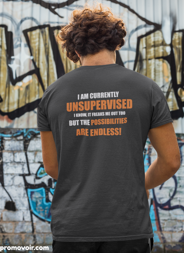 PRINTED Adult Cotton T-Shirt - T-shirt en Coton IMPRIMÉ pour Adulte
