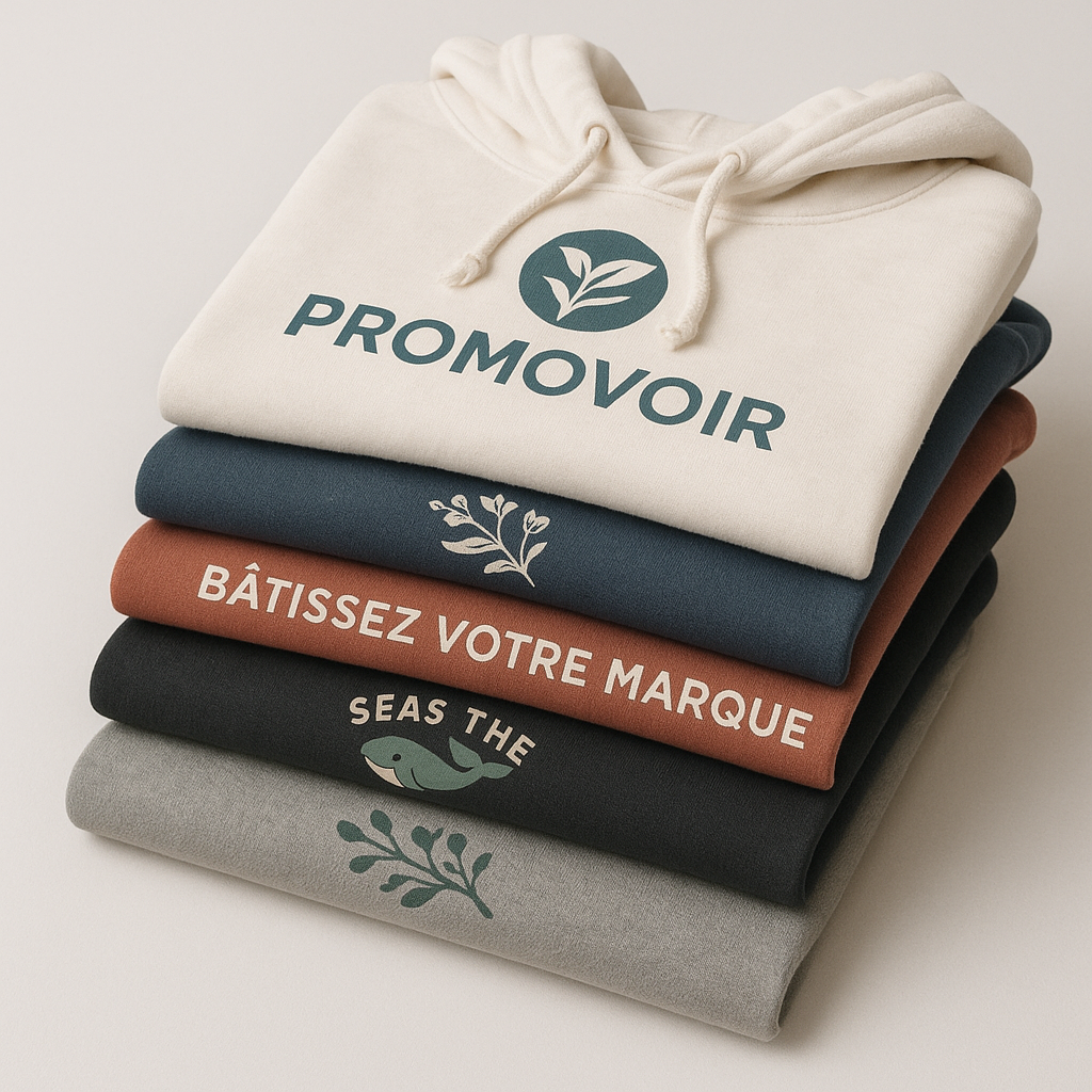PRINTED Adult Pullover Hooded Sweatshirt - Chandail Coton Ouaté avec capuchon IMPRIMÉ