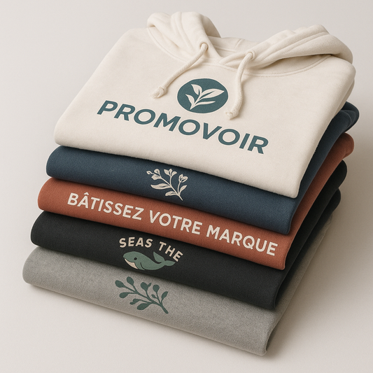 PRINTED Adult Pullover Hooded Sweatshirt - Chandail Coton Ouaté avec capuchon IMPRIMÉ
